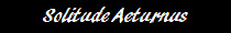 Solitude Aeturnus
